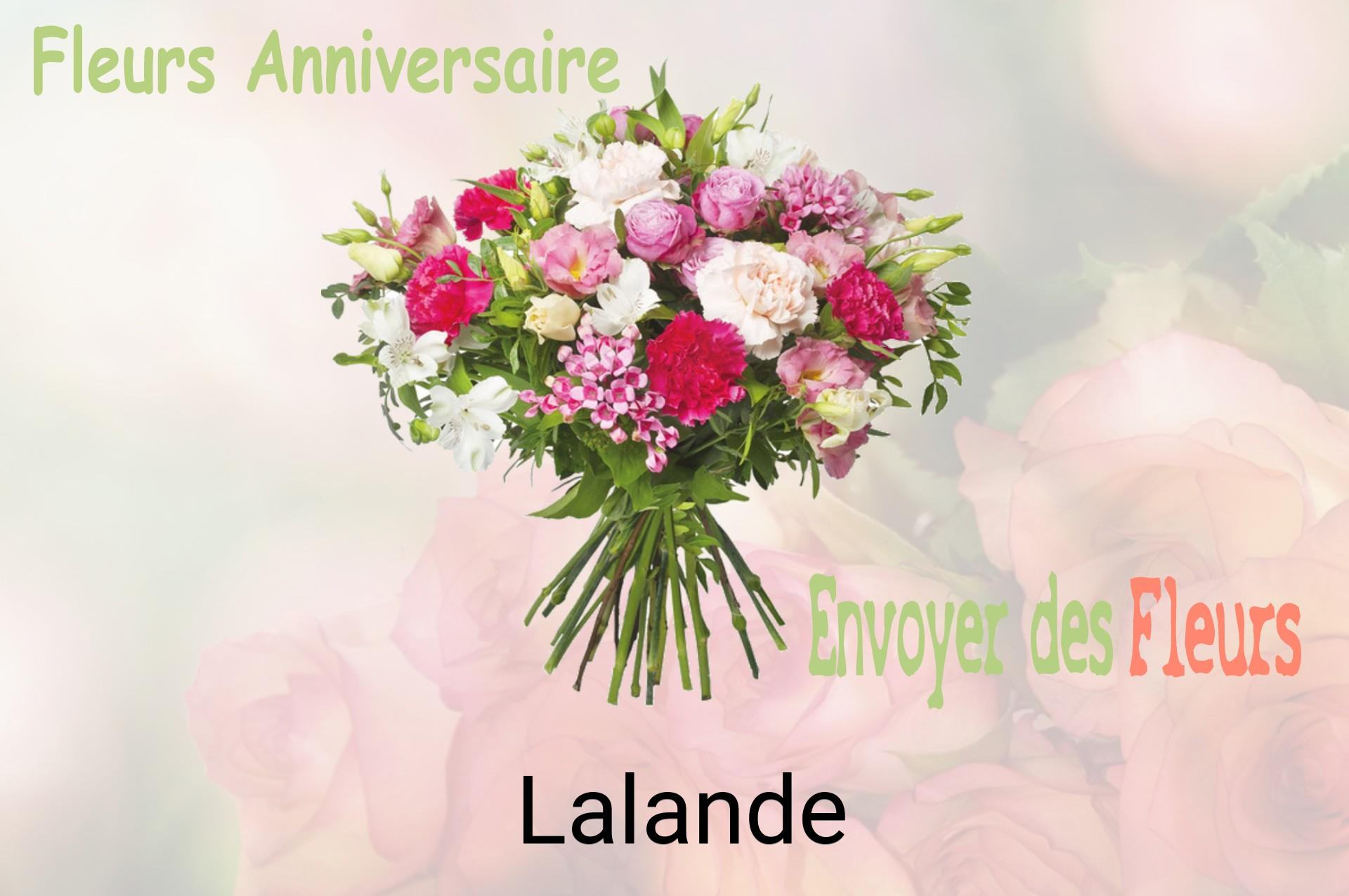 Bouquet de fleurs d’anniversaire livré à Lalande