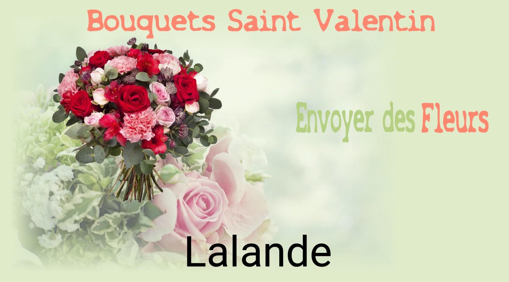 Roses de Saint-Valentin livrées à Lalande